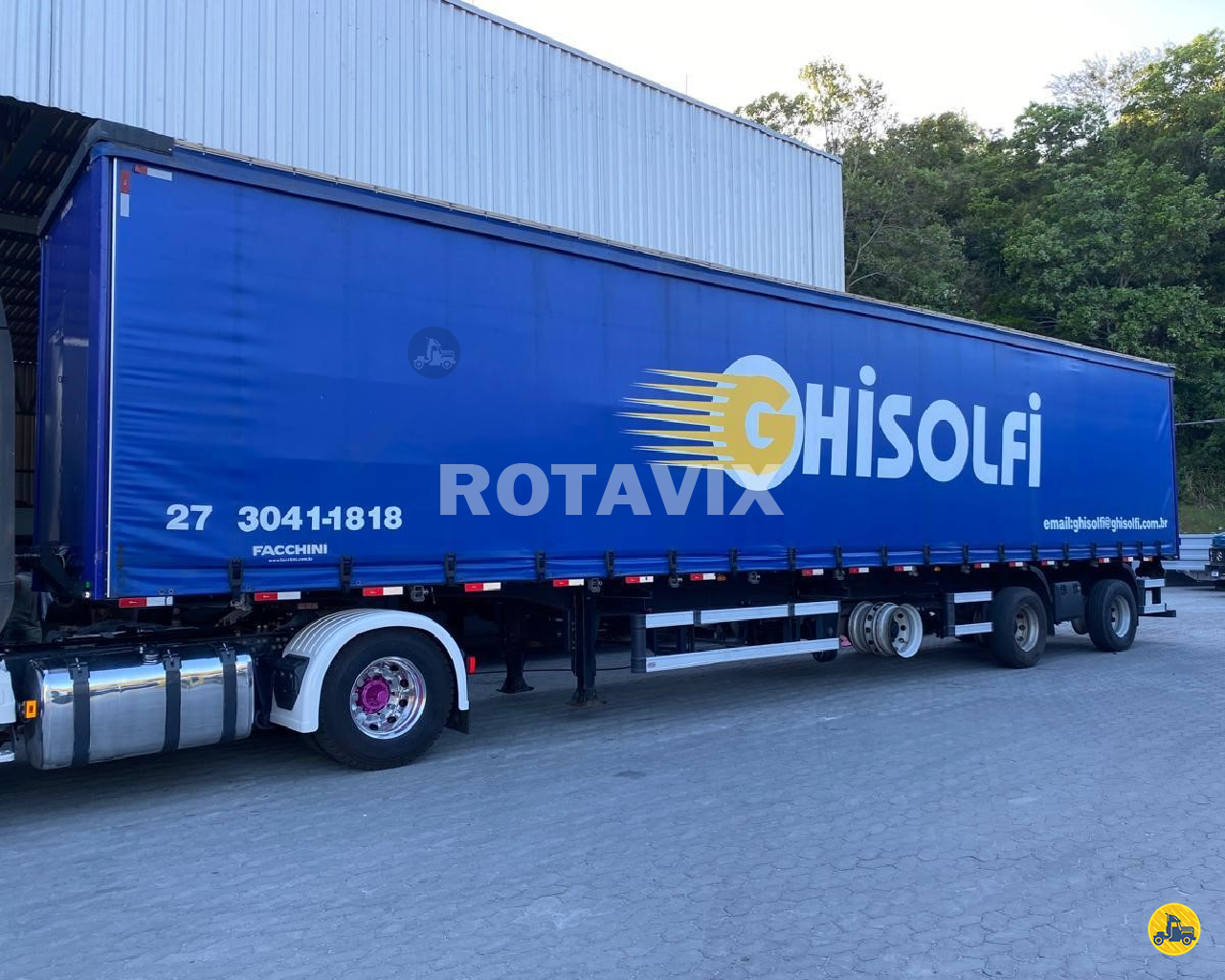 CARRETA SEMI-REBOQUE BAU SIDER Reta Rotasol Implementos - Facchini - Rotavix VIANA ESPÍRITO SANTO ES